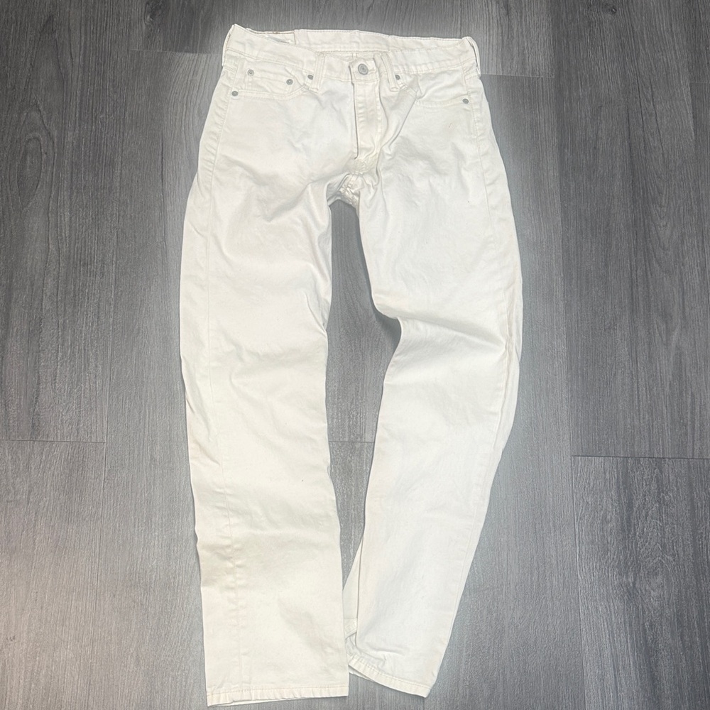 Men's 513s White Denim Jeans Pants